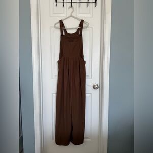 HALARA Chocolate Brown Jumpsuit